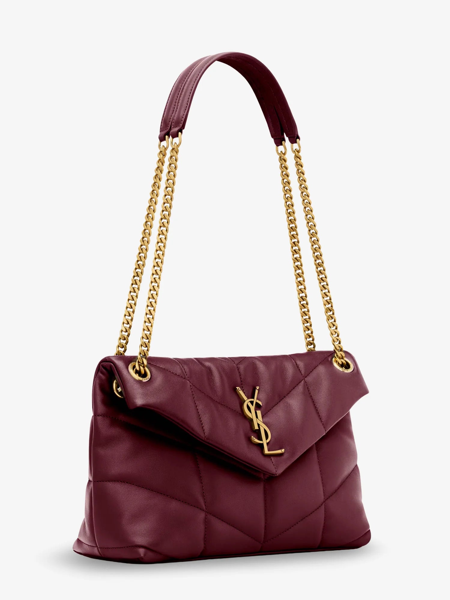 Loulou Puffer matelassé leather shoulder bag