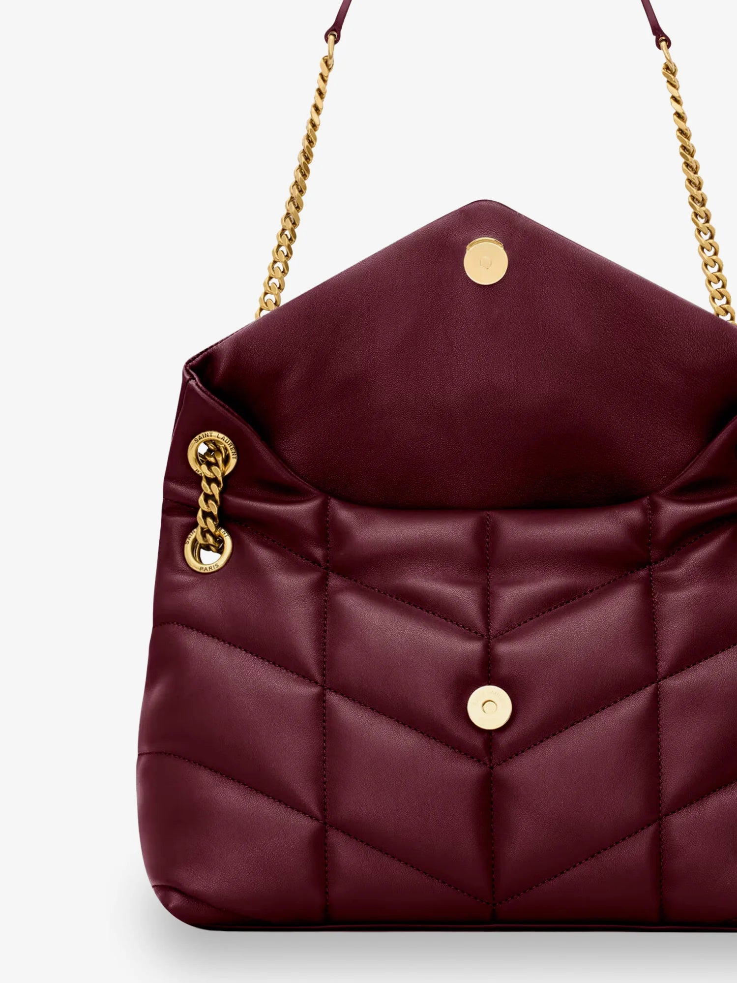 Loulou Puffer matelassé leather shoulder bag