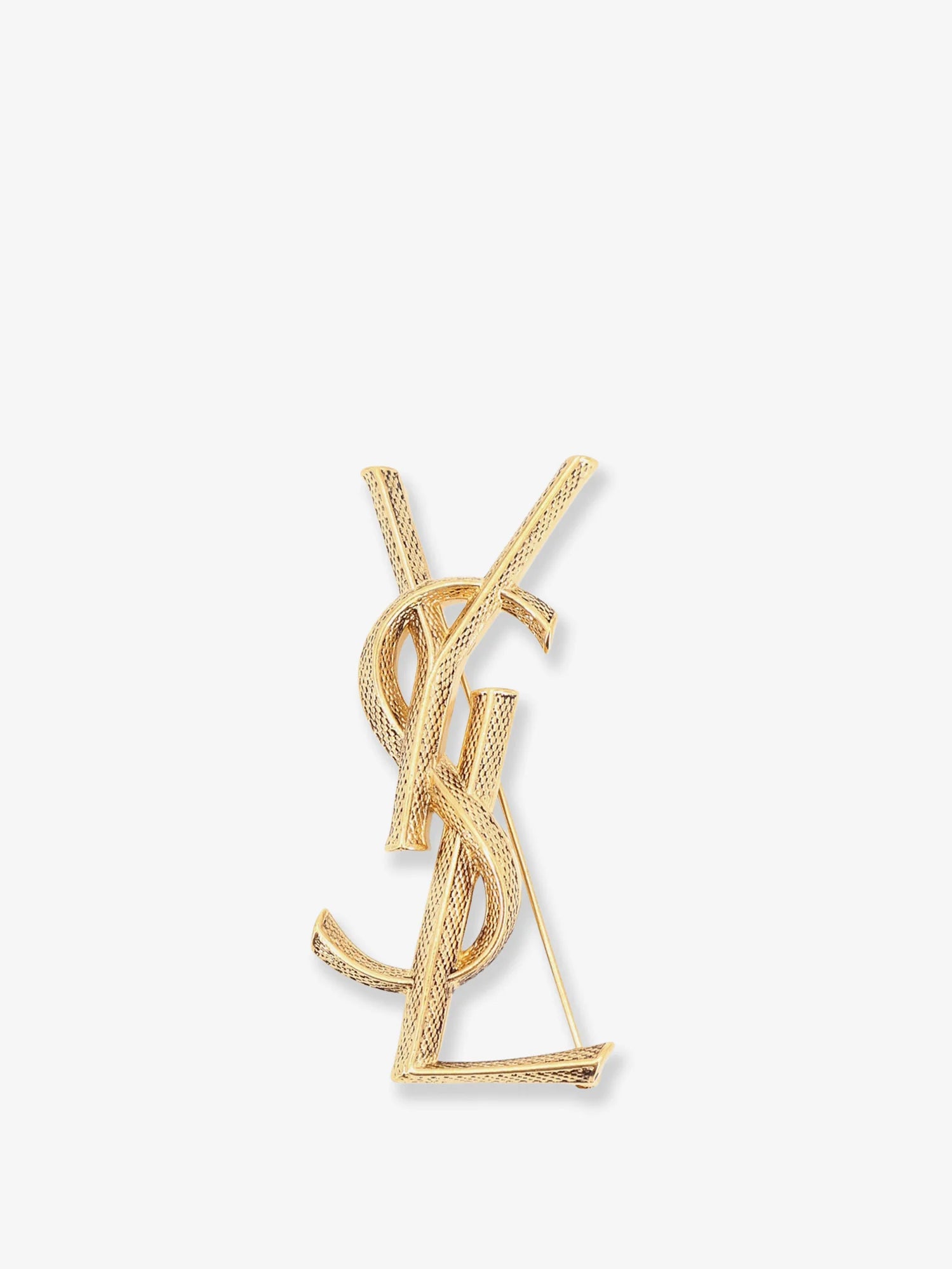 Brass Serpente Brooch