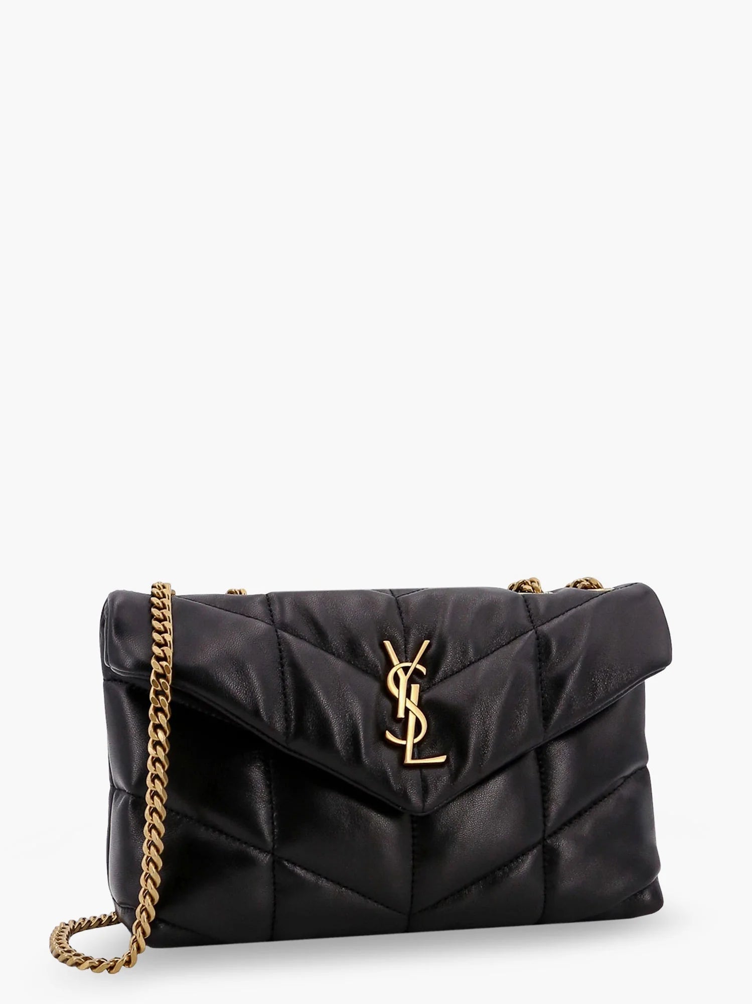 Loulou Puffer Toy matelassé leather crossbody bag