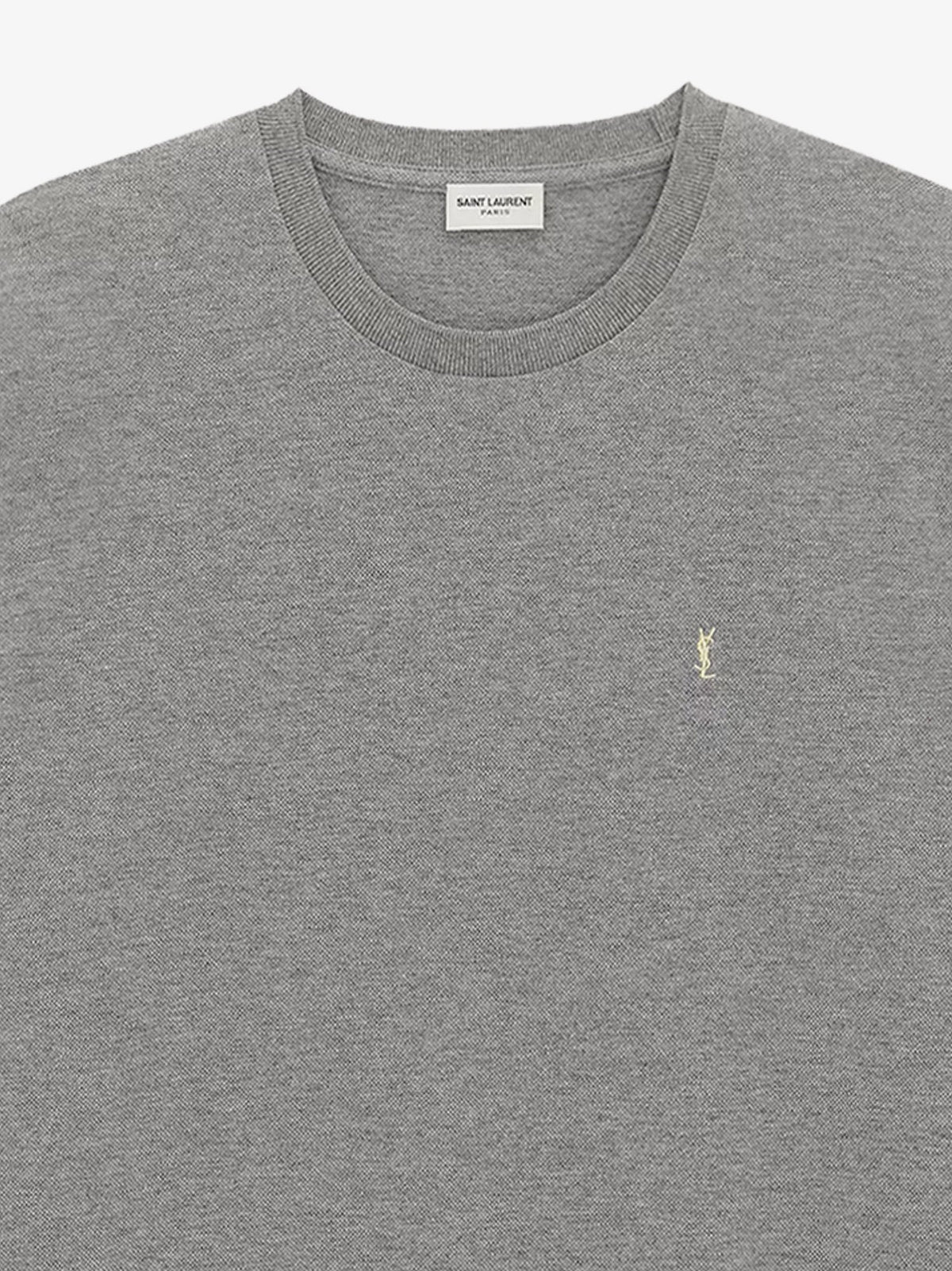 Recycled material t-shirt with Cassandre embroidery