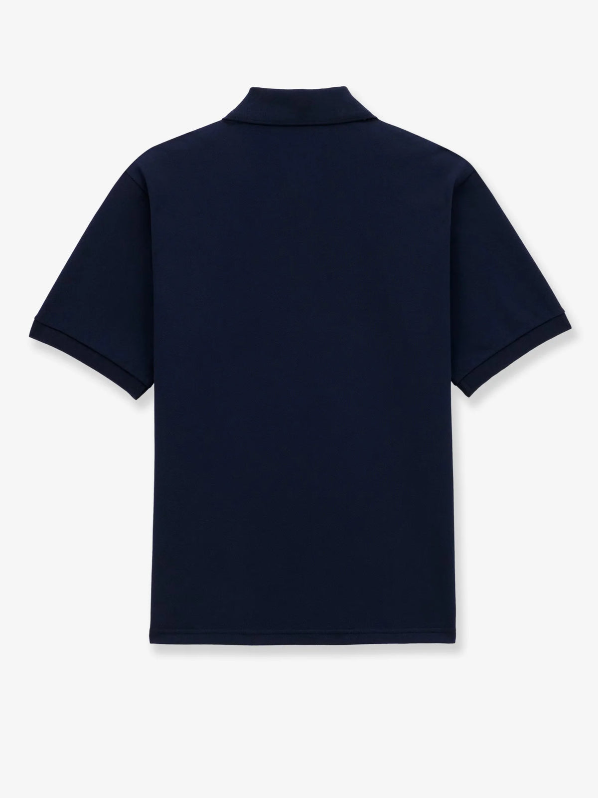 Recycled material polo shirt with Cassandre embroidery