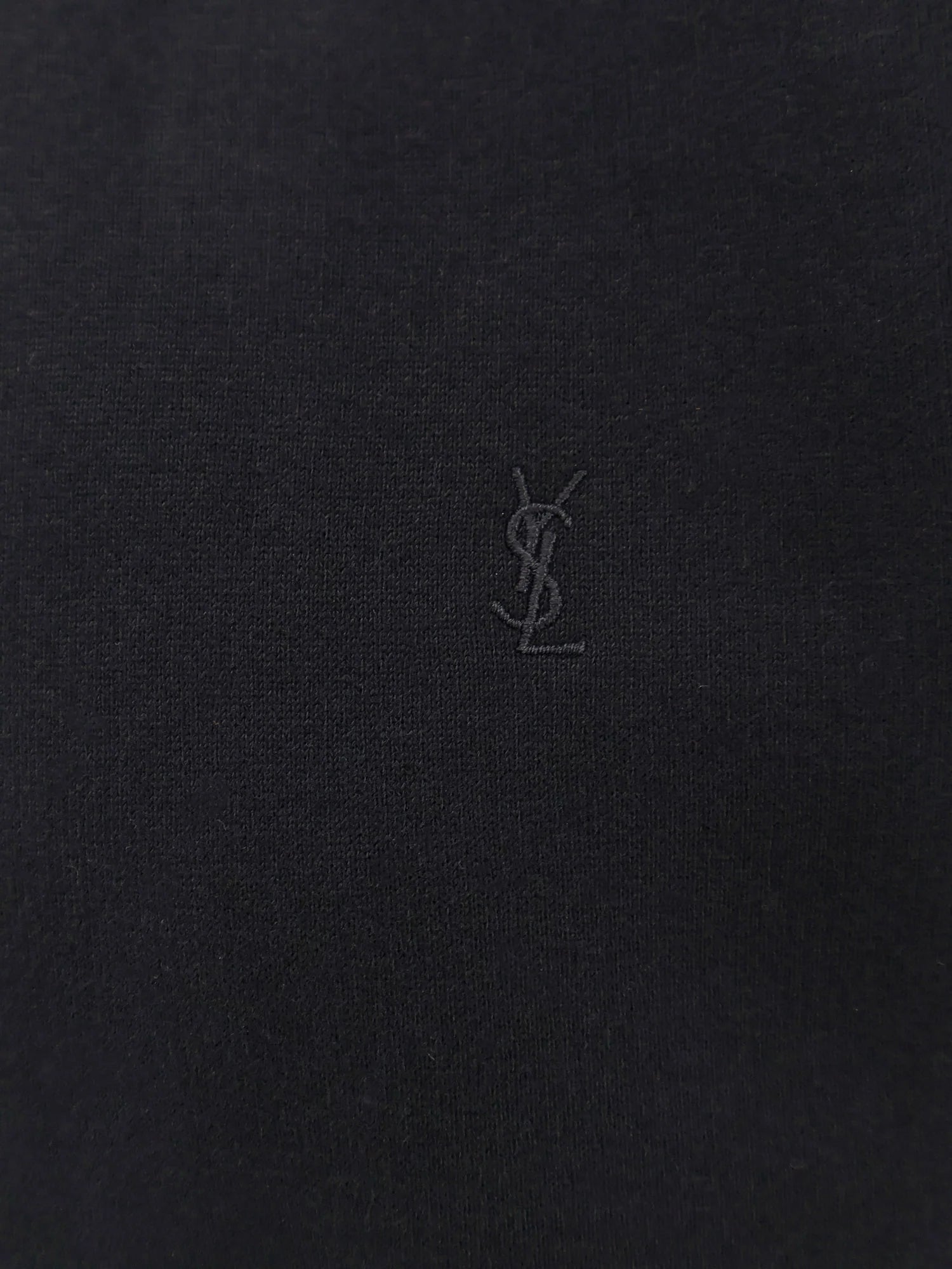 Certified cotton sweatshirt with Cassandre embroidery