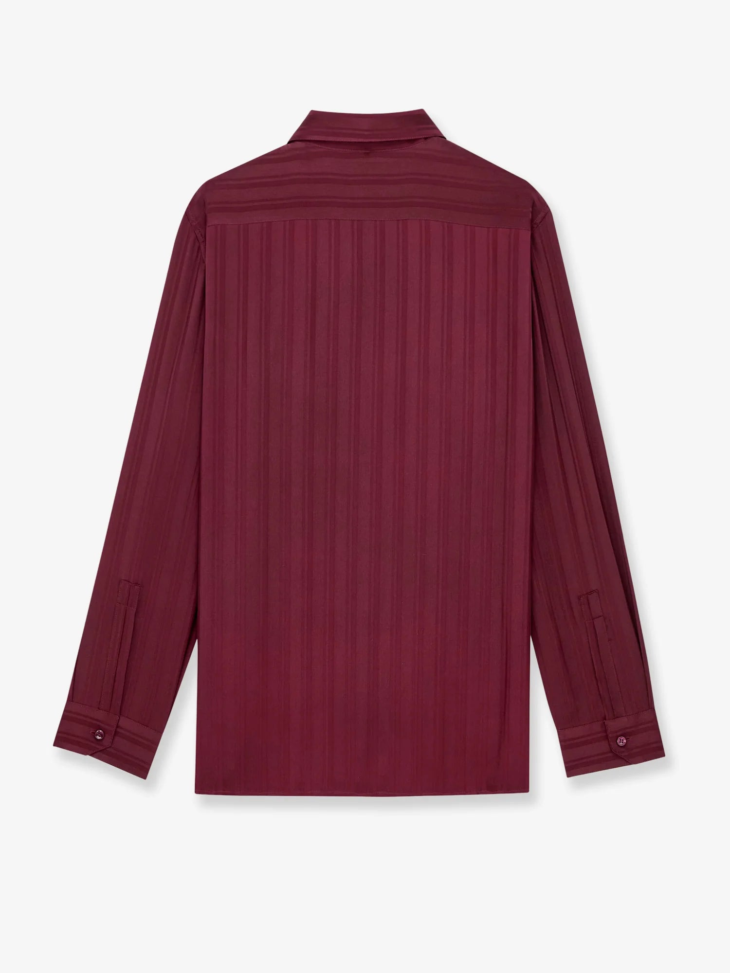 Cassandre Lavallière striped silk jacquard shirt