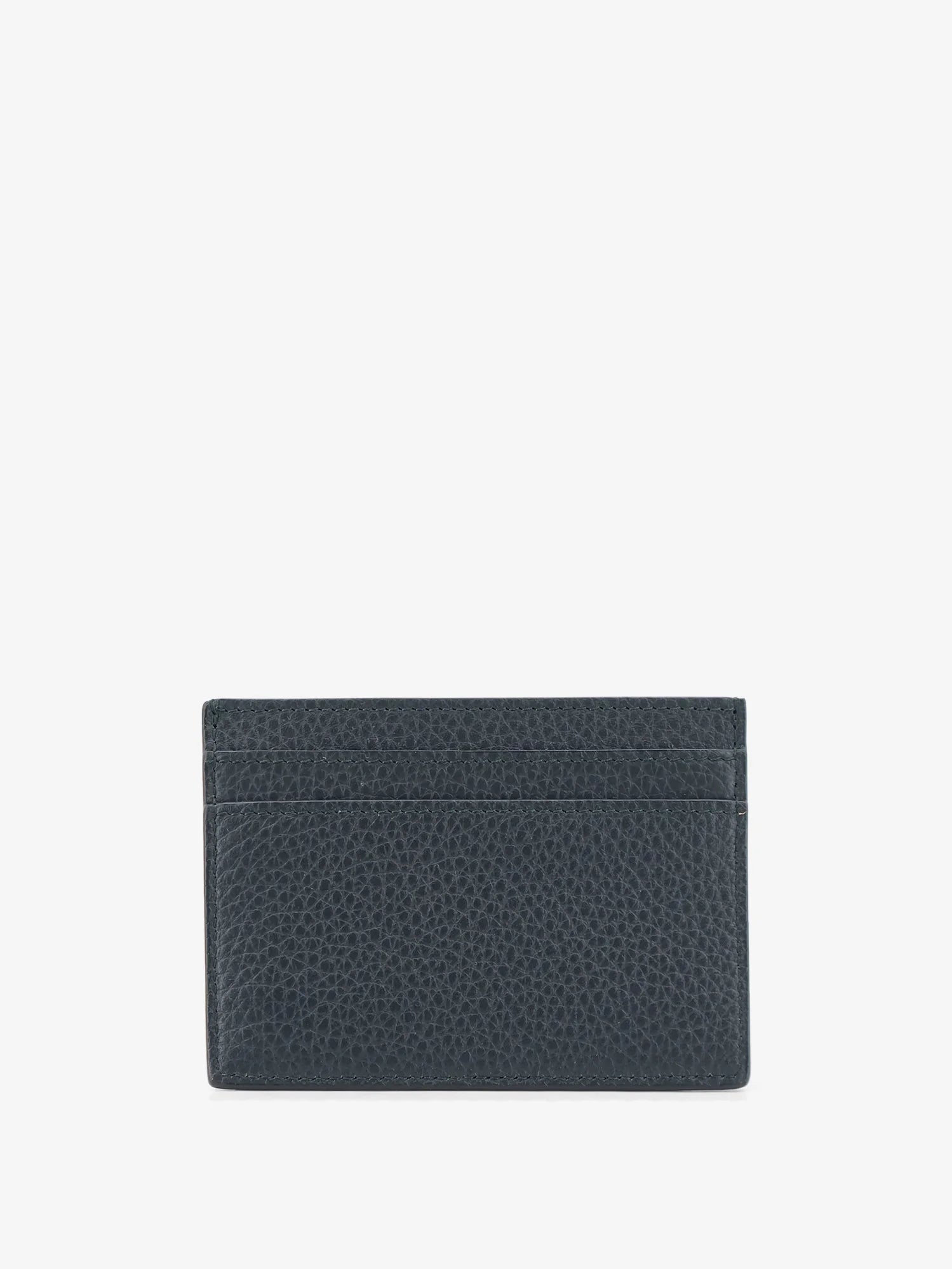 Tiny Cassandre textured leather card holder