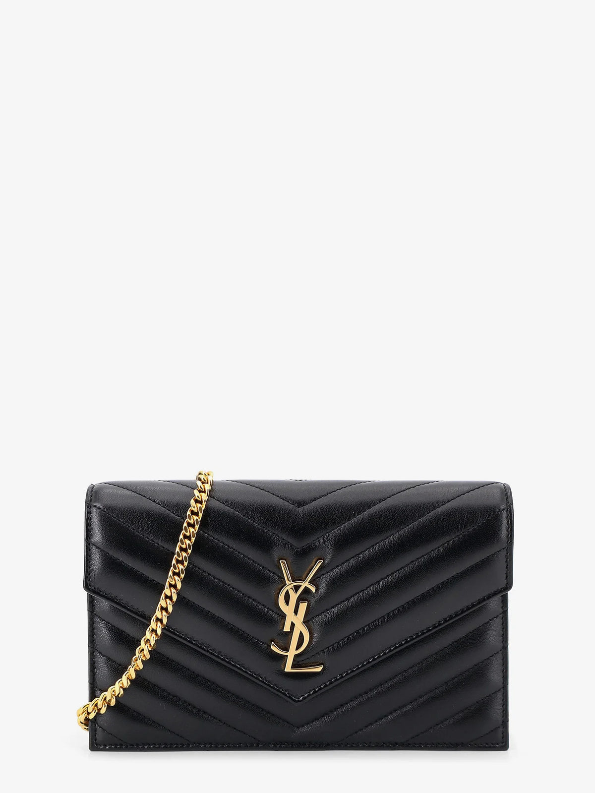 Envelope leather crossbody bag