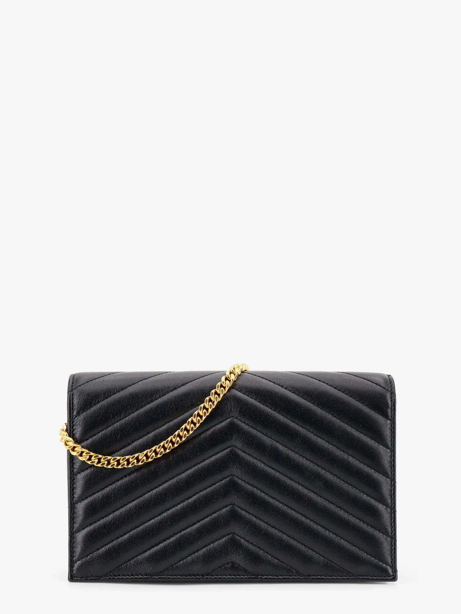 Envelope leather crossbody bag