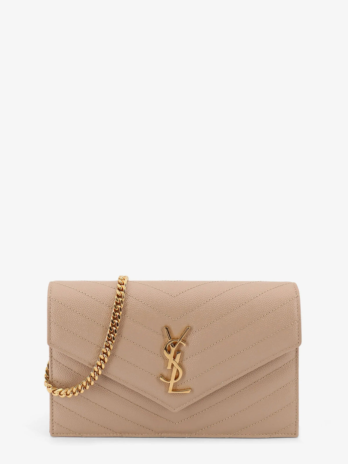 Envelope leather crossbody bag