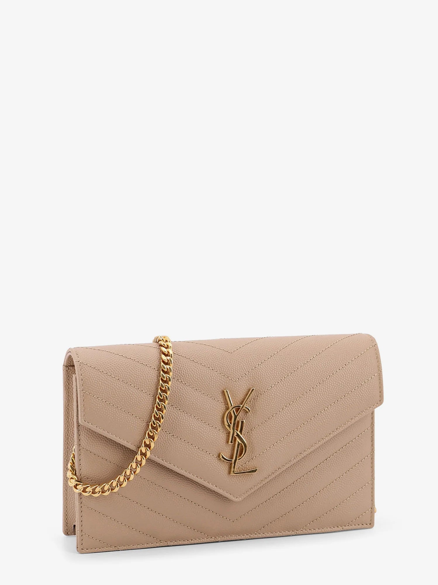 Envelope leather crossbody bag