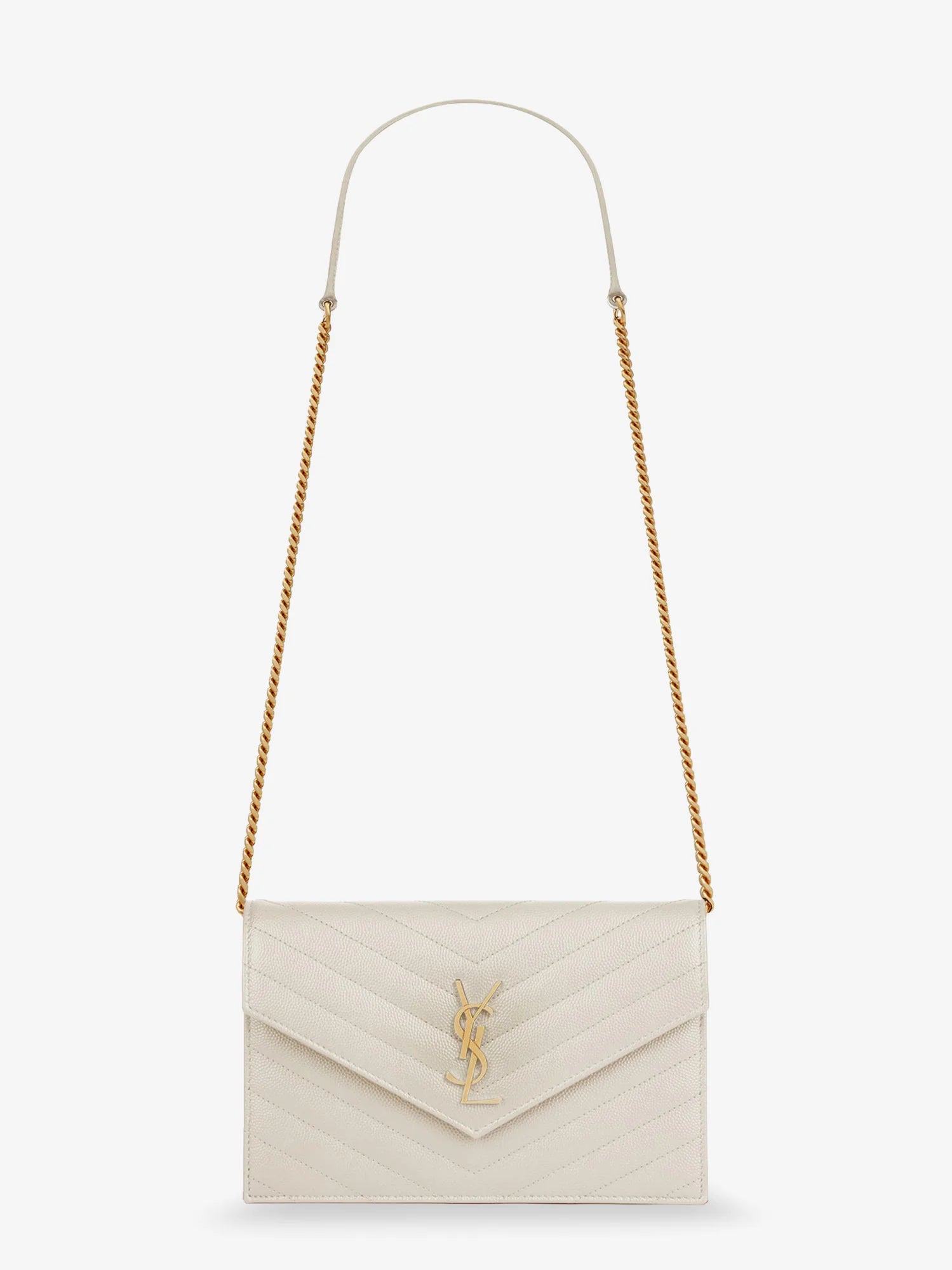 Envelope leather crossbody bag