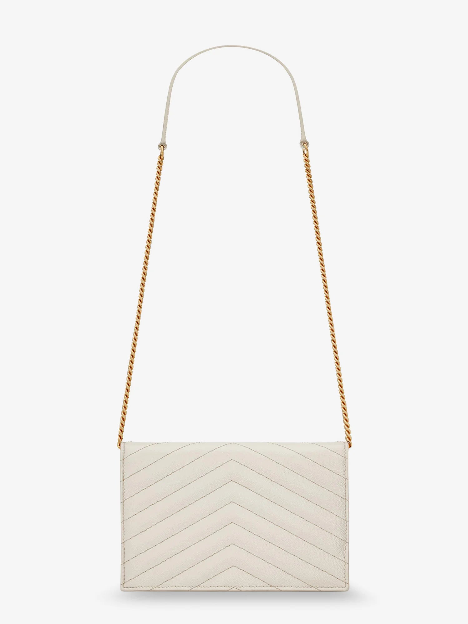 Envelope leather crossbody bag
