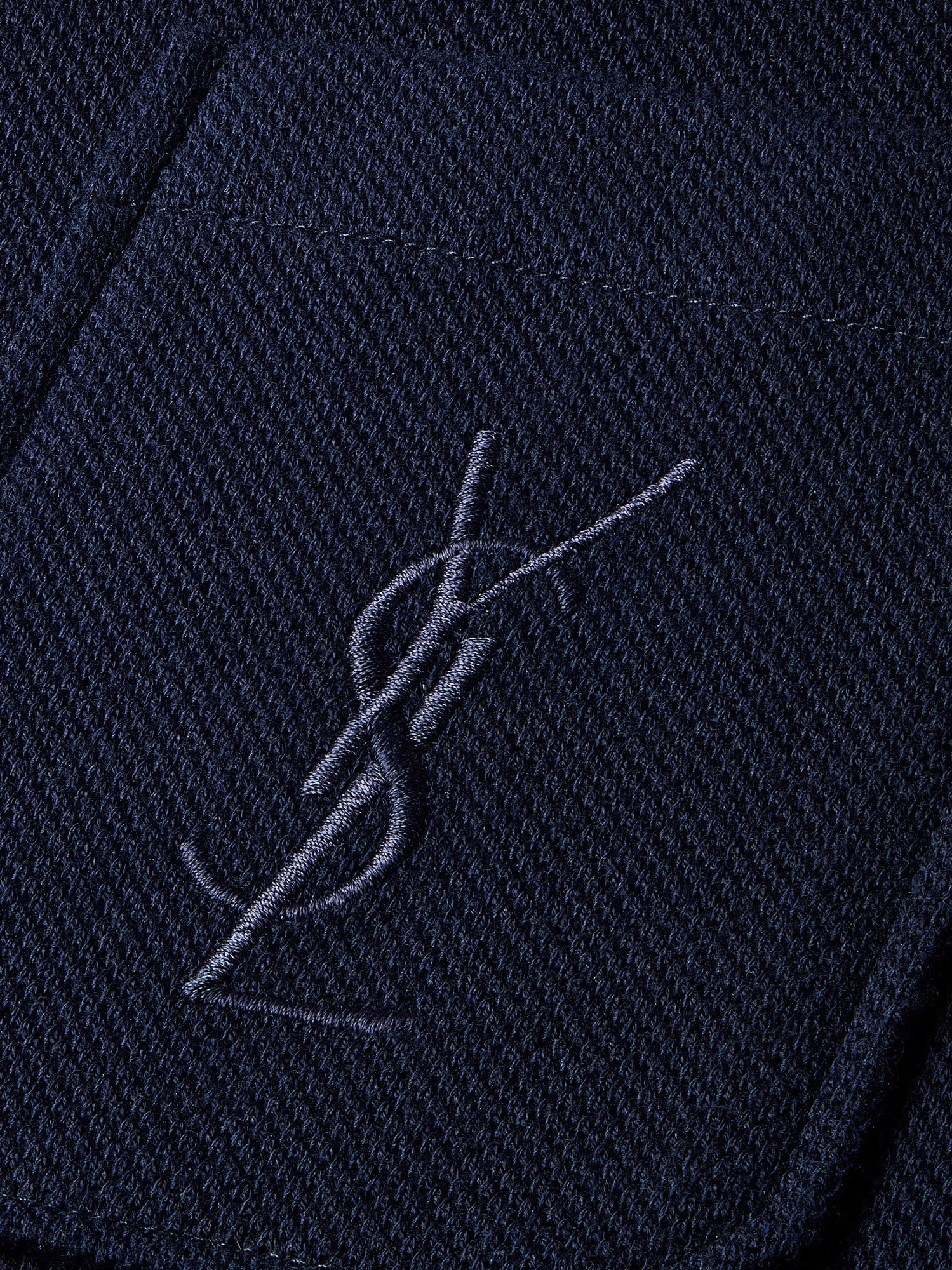 Piqué cotton polo shirt