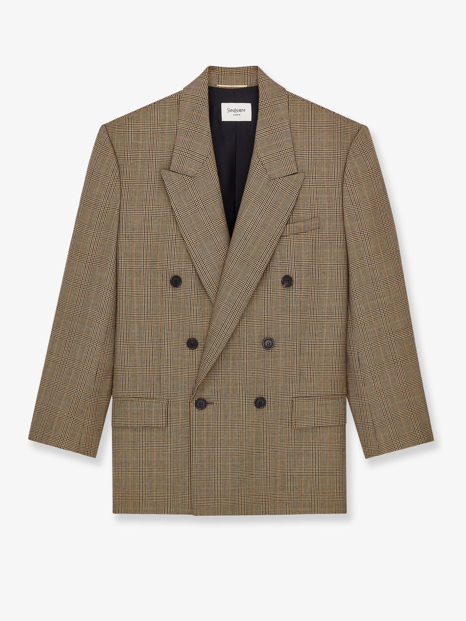 Prince-of-Wales certified wool blazer