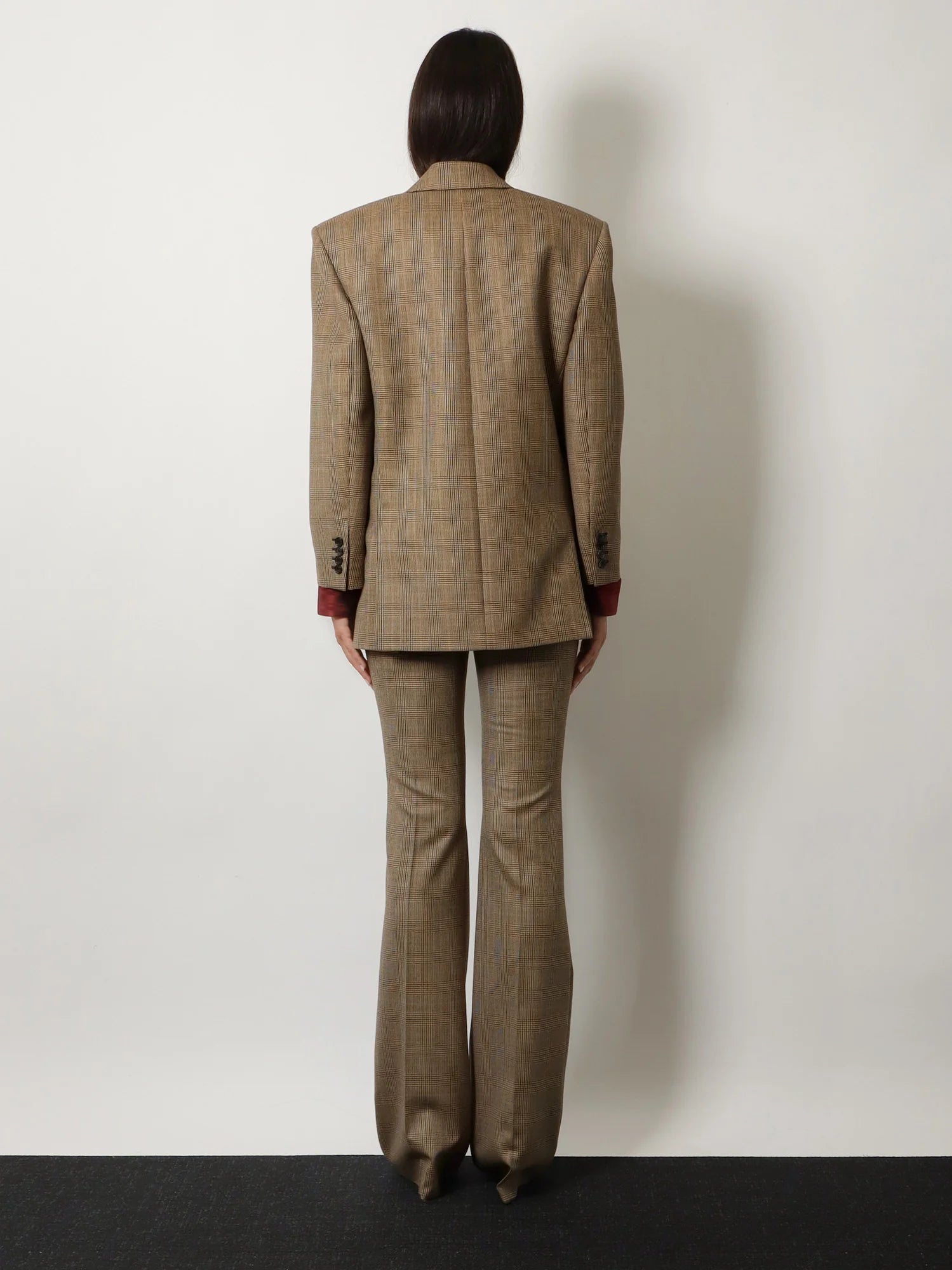 Prince-of-Wales certified wool blazer
