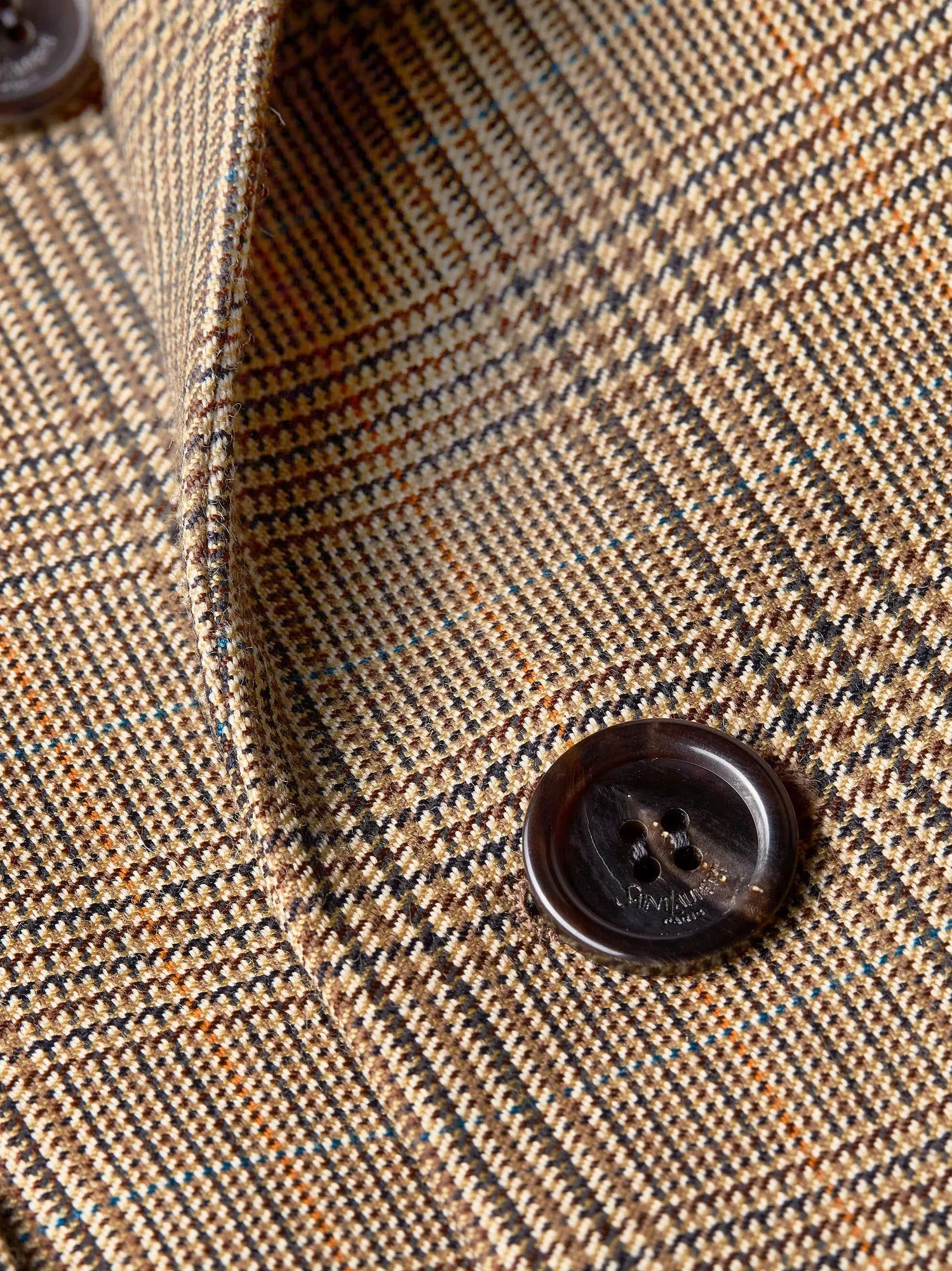 Prince-of-Wales certified wool blazer