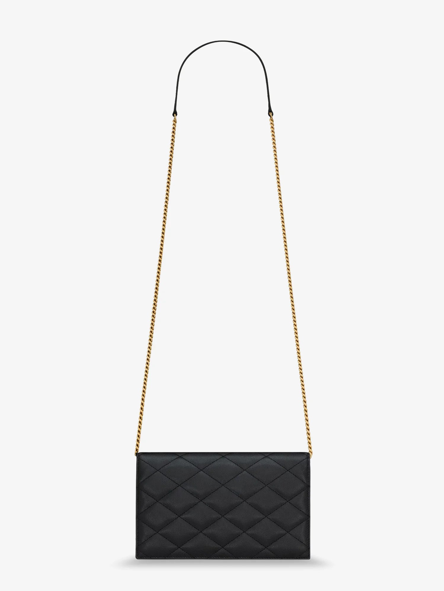 Paris leather crossbody bag with metal Cassandre logo