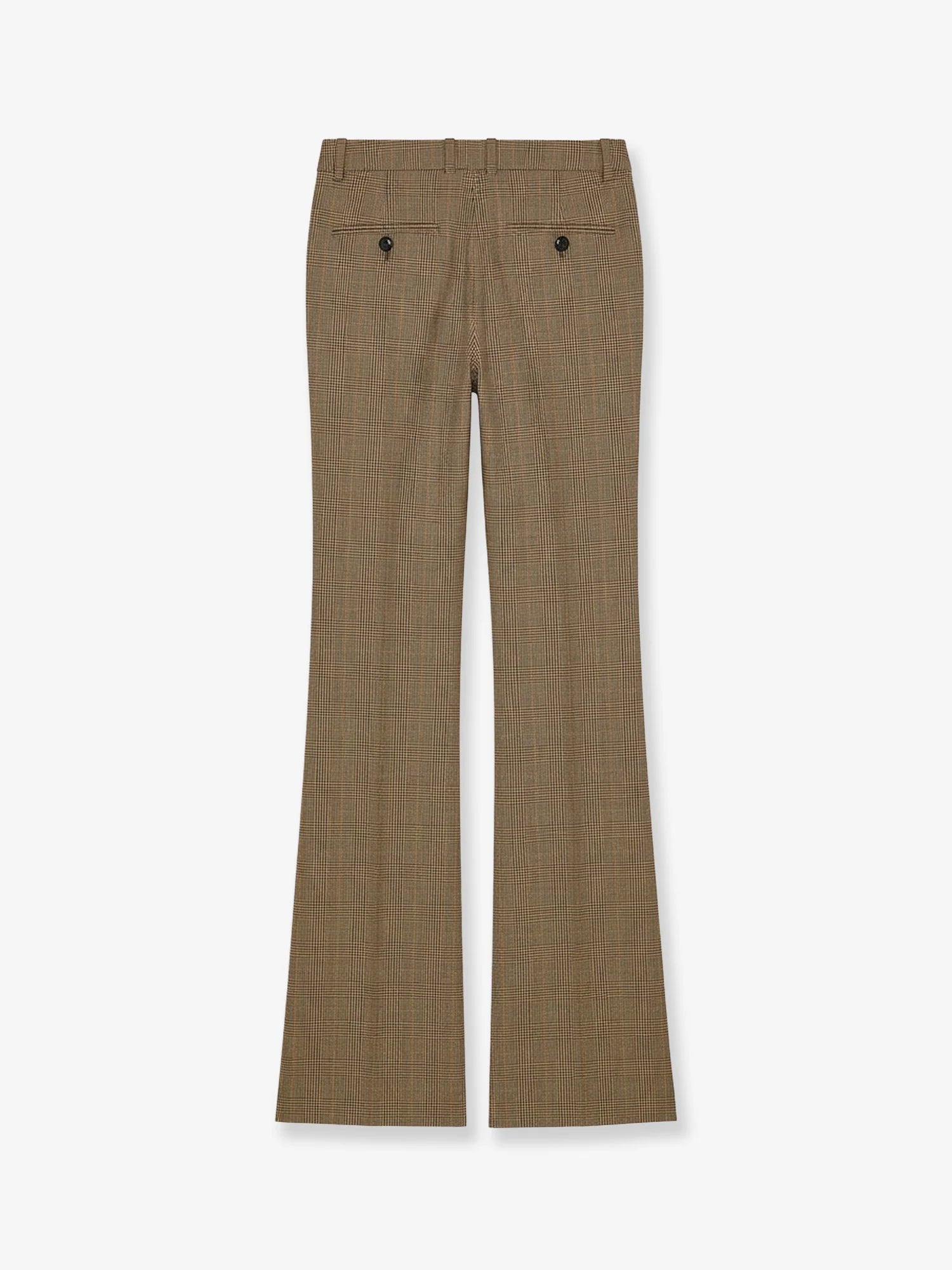 Prince of Wales certified wool trousers