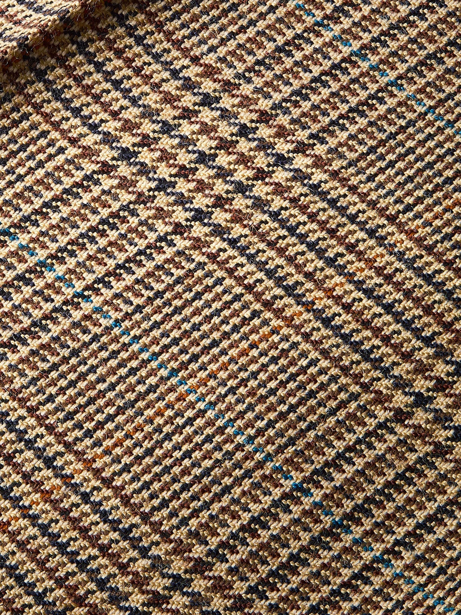 Prince of Wales certified wool trousers