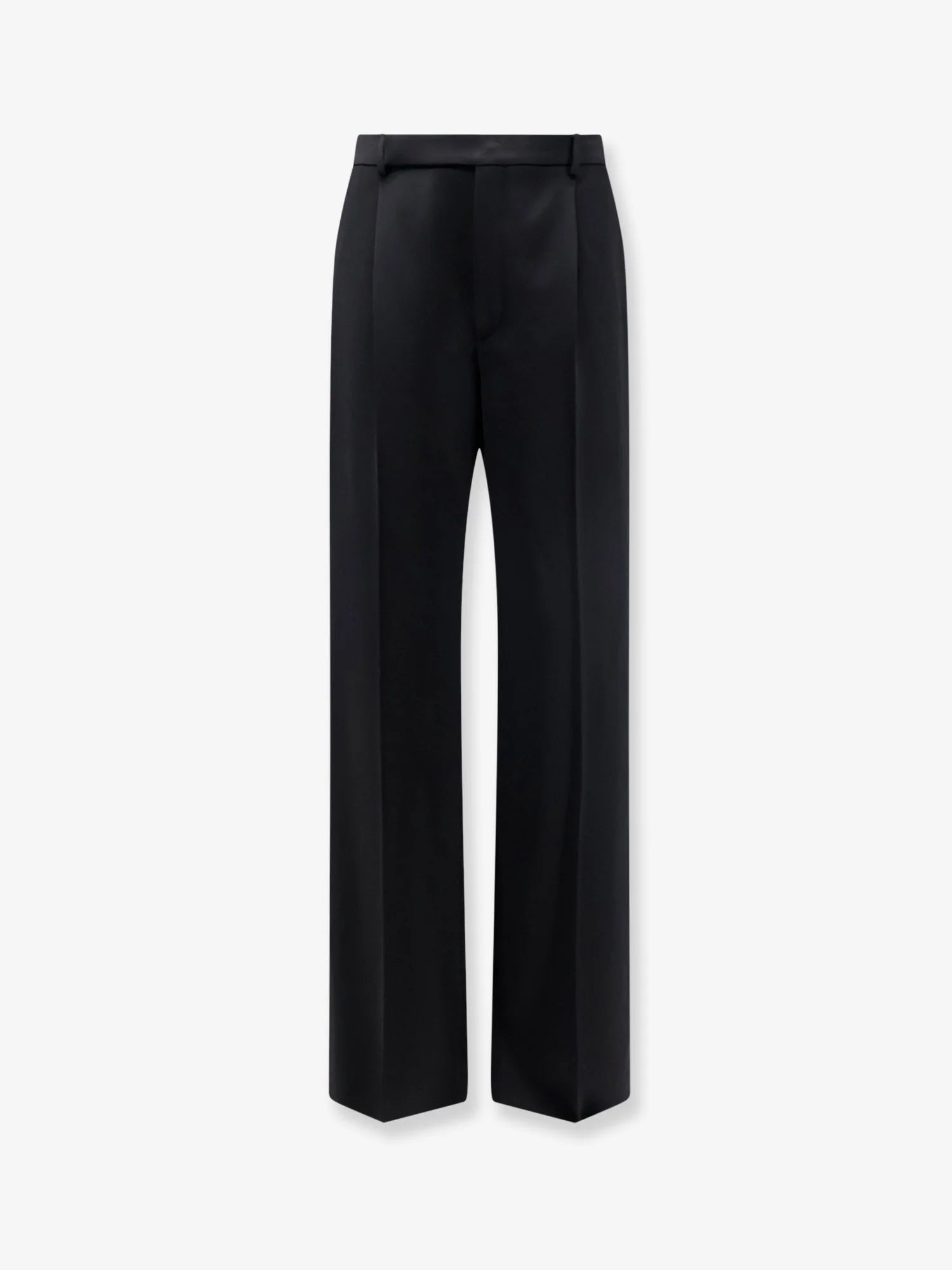 Fluid tailored certified wool trousers