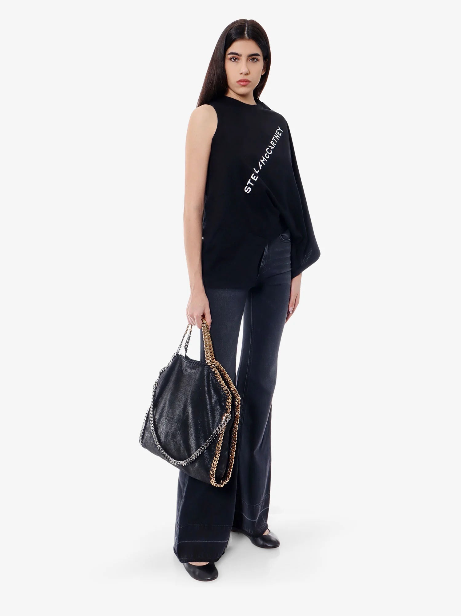 Falabella shaggy deer shoulder bag
