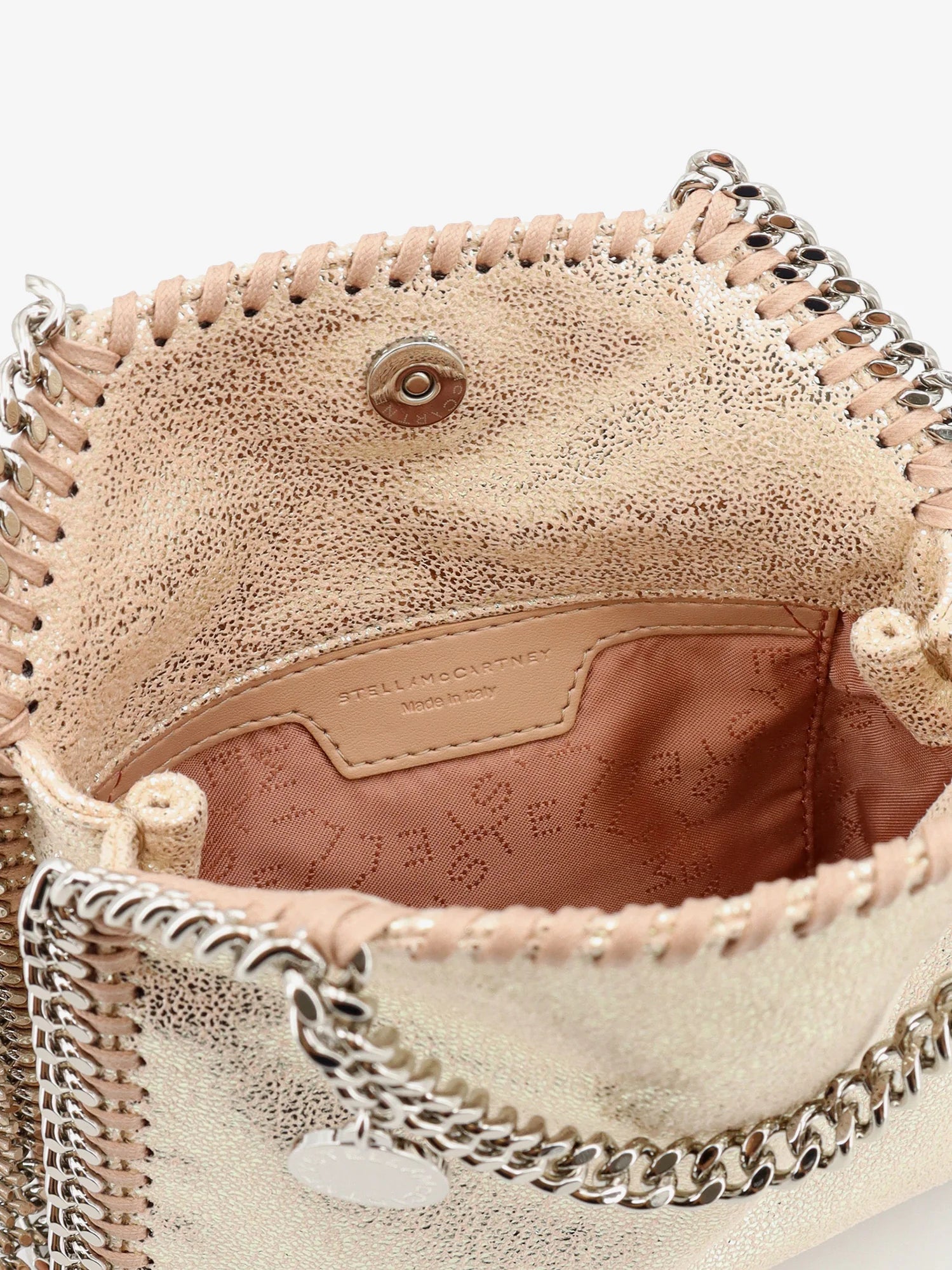 Falabella Tiny Shiny Shaggy Deer crossbody bag