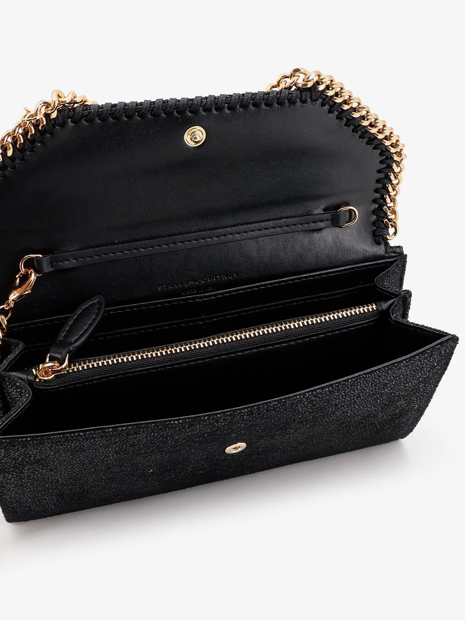 Falabella Shaggy Deer fabric wallet