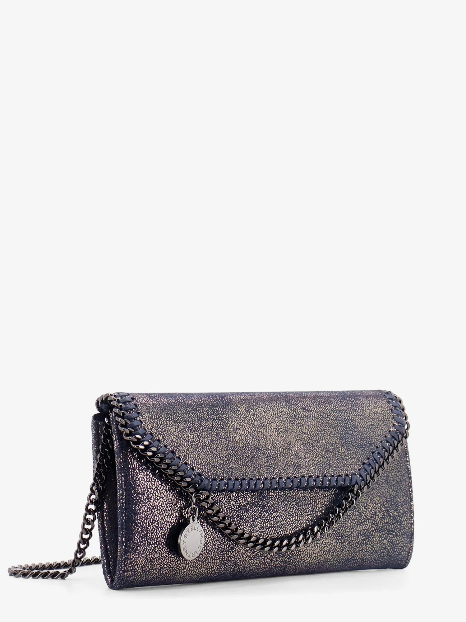 Falabella Shaggy Deer fabric wallet