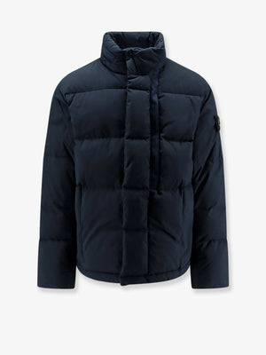 Cotton Nylon Tela down jacket with iconic patch