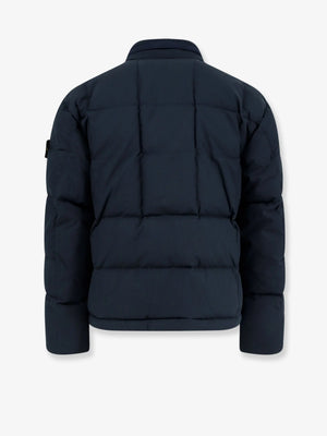 Cotton Nylon Tela down jacket with iconic patch