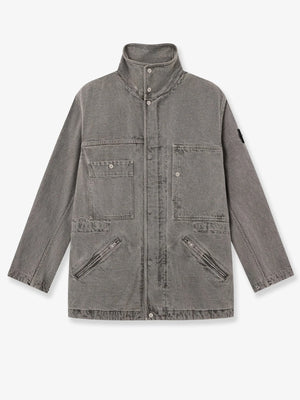 Recycled cotton blend jacket