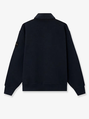 Oversized cotton polo shirt