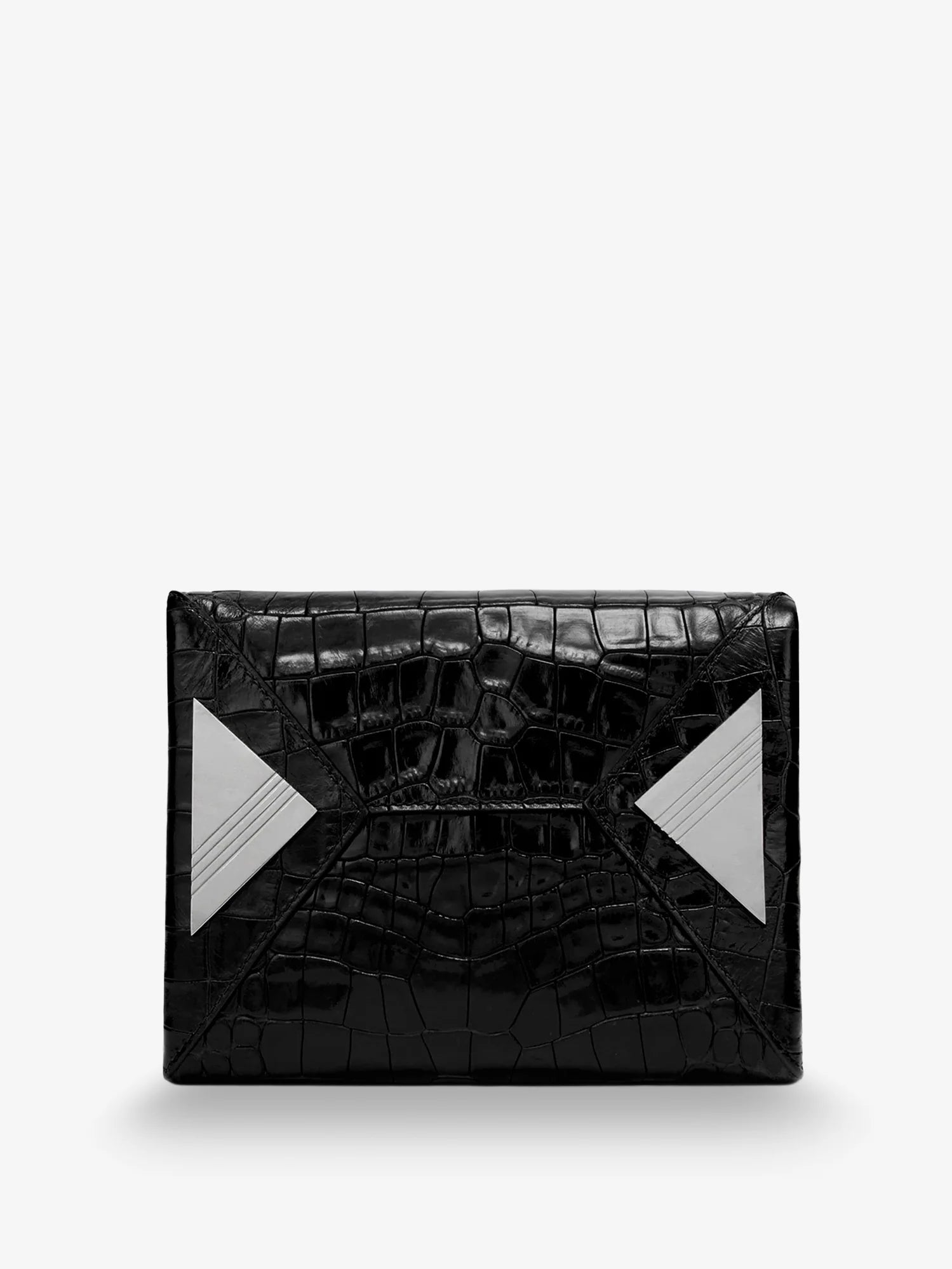 La Passeggiata Mini croco effect leather handbag