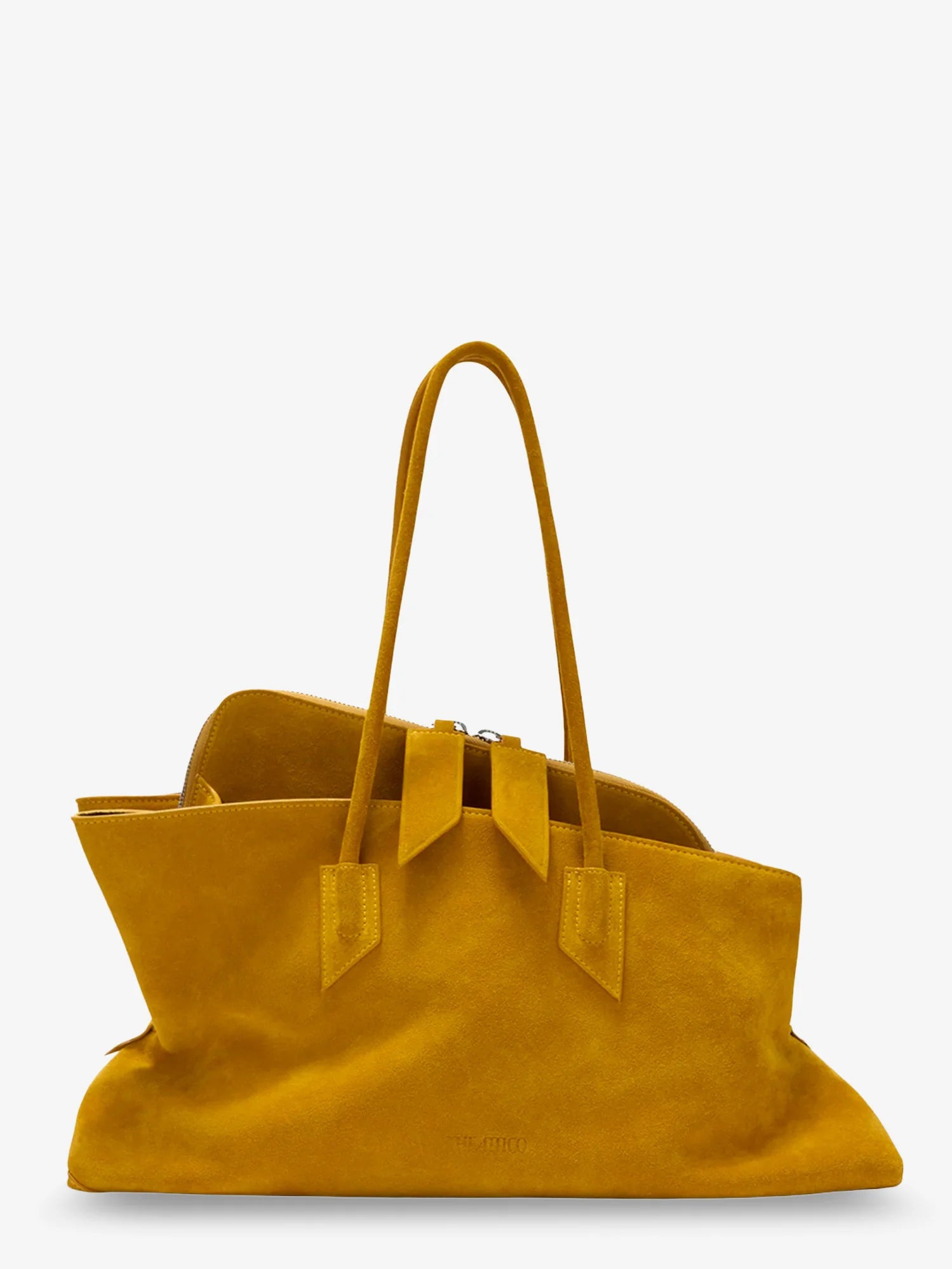 La Passeggiata suede shoulder bag