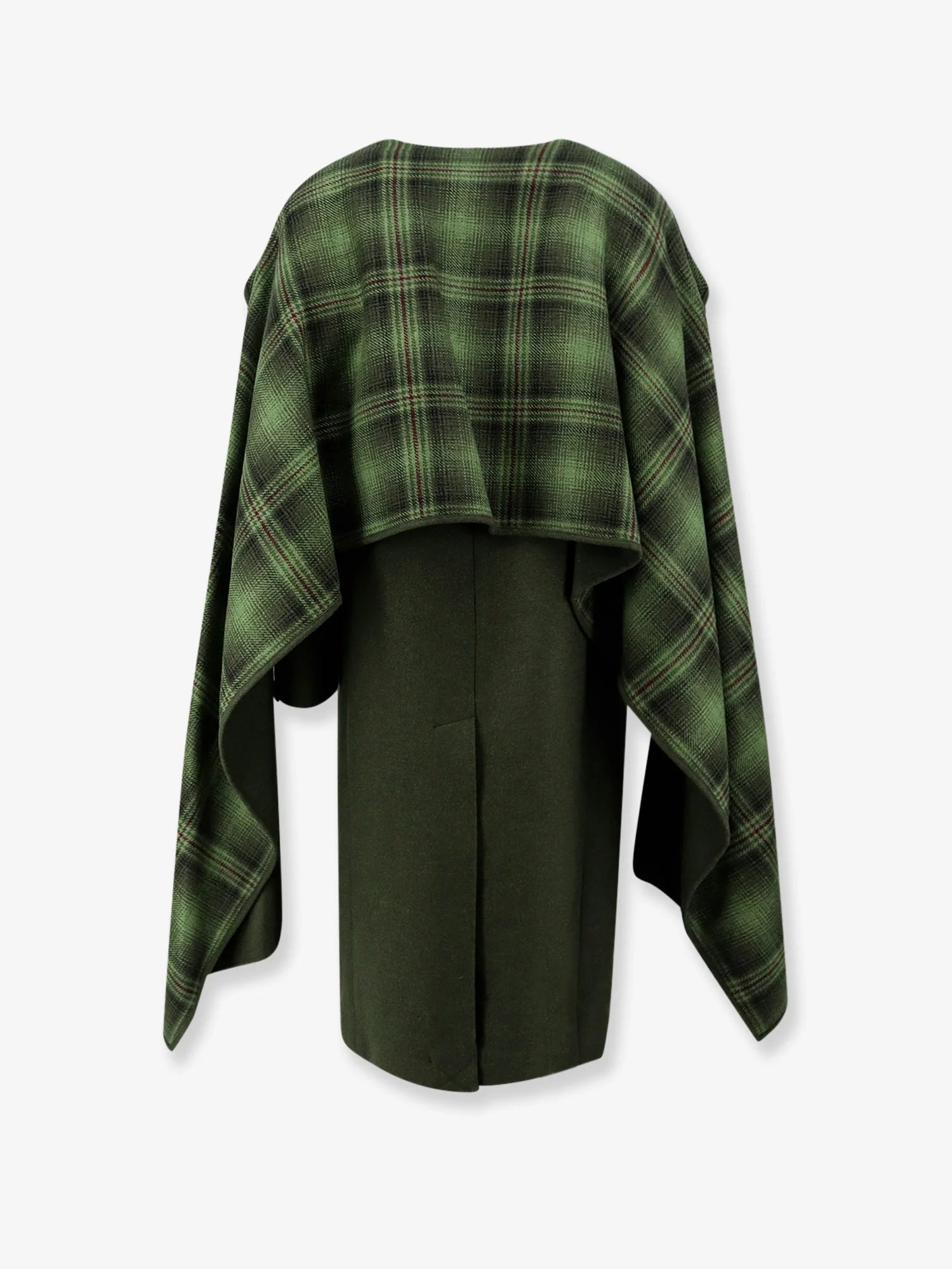 Wool blend coat
