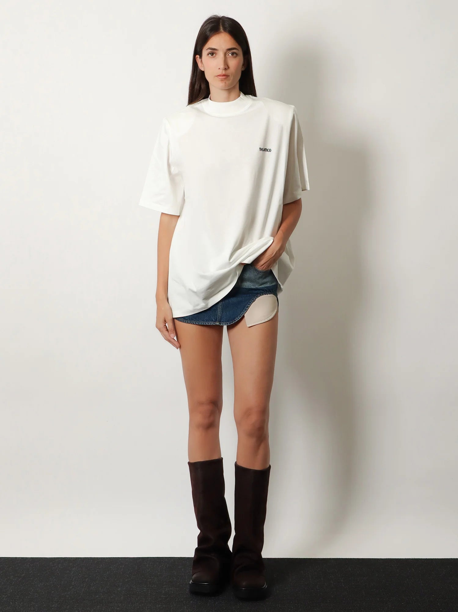 Oversized cotton T-shirt