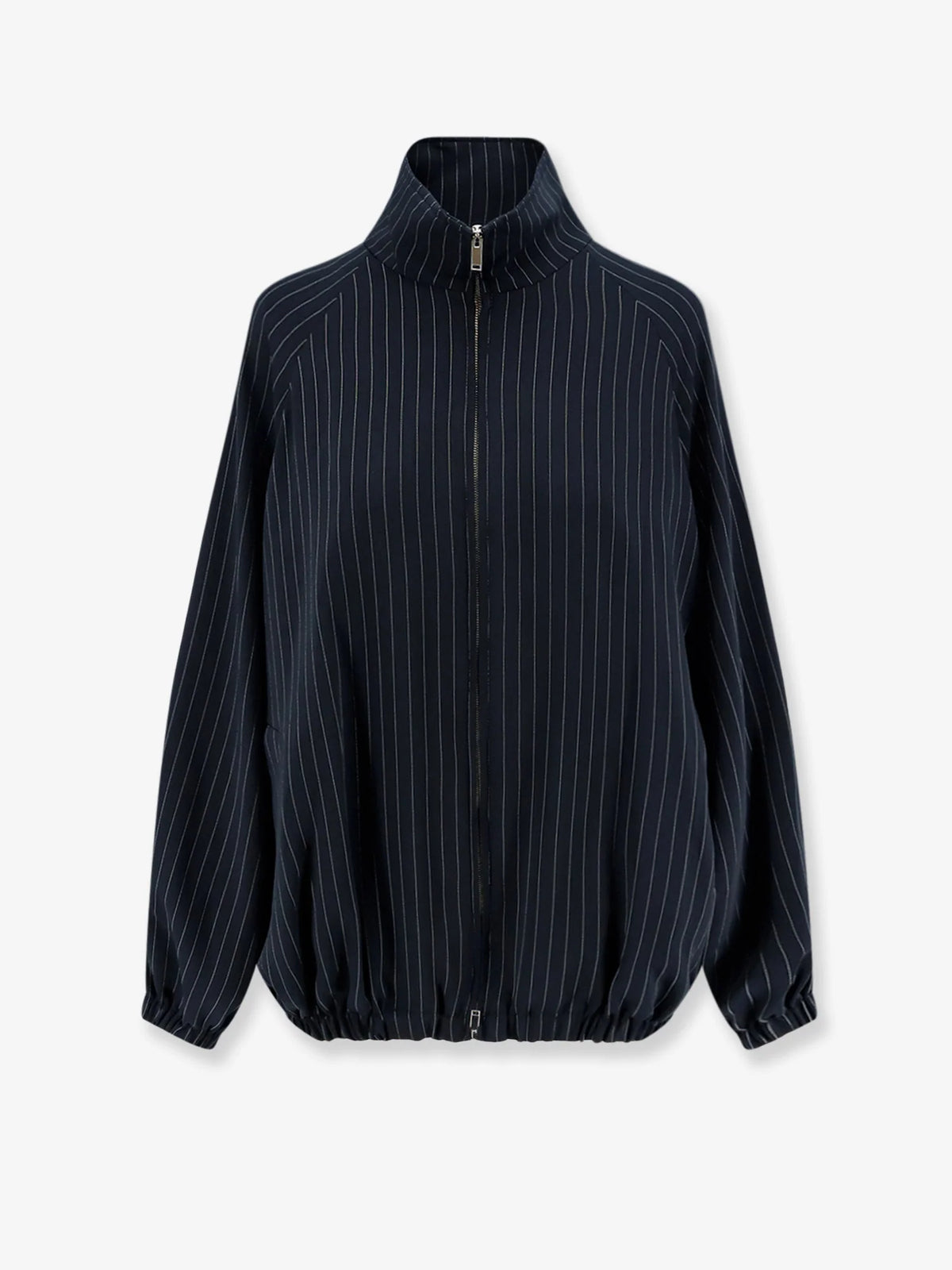 Baxter pinstripe recycled material jacket