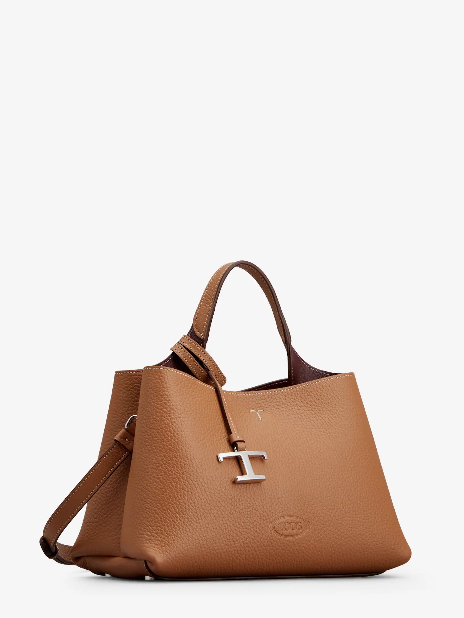Leather crossbody bag