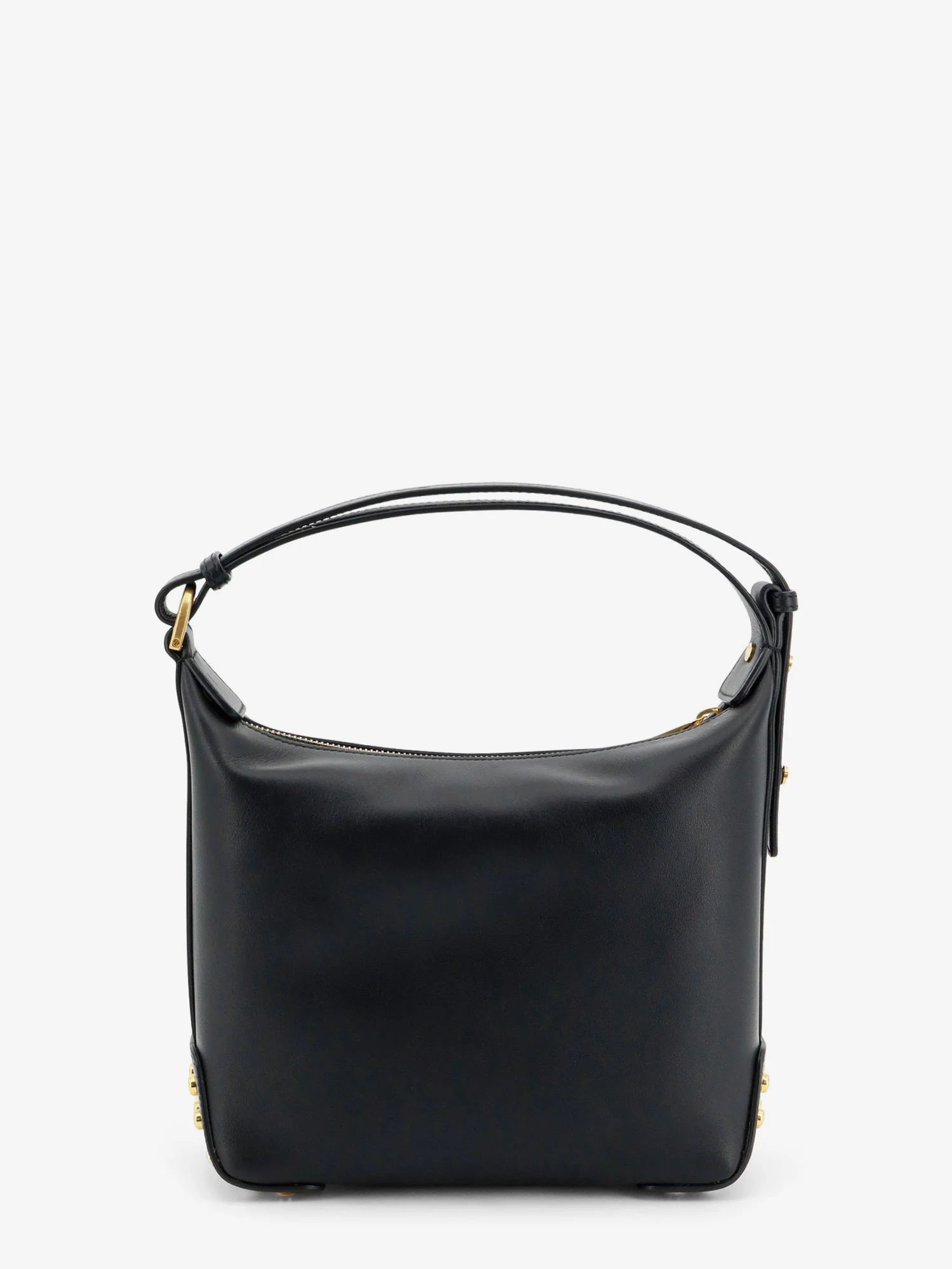 Metal Dots Leather Mini Bag