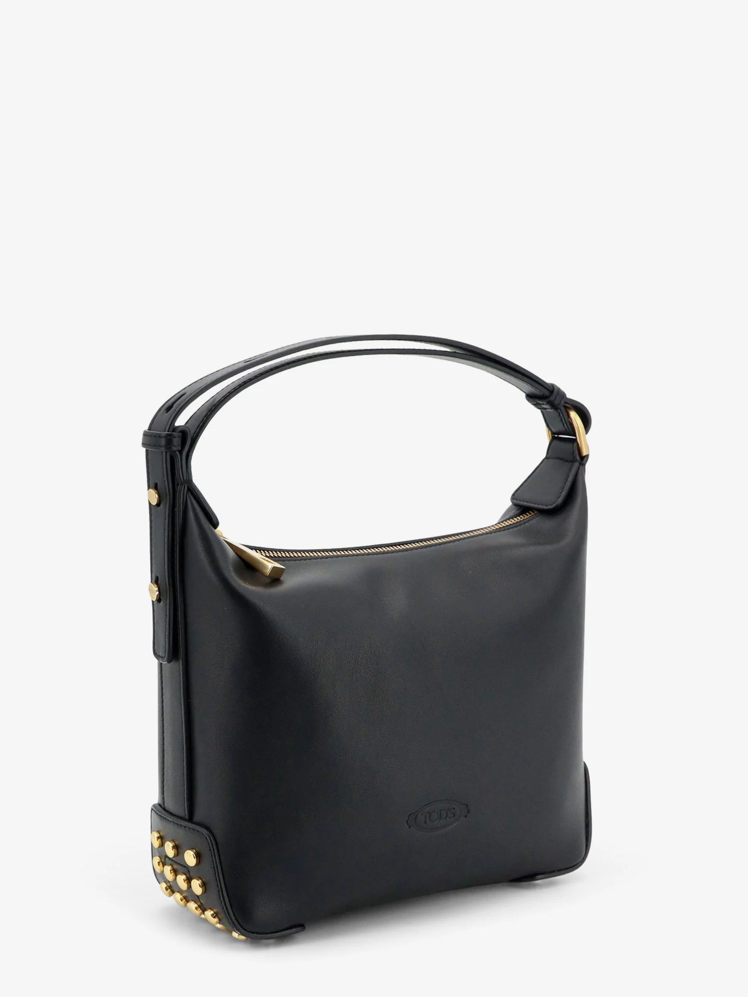 Metal Dots Leather Mini Bag