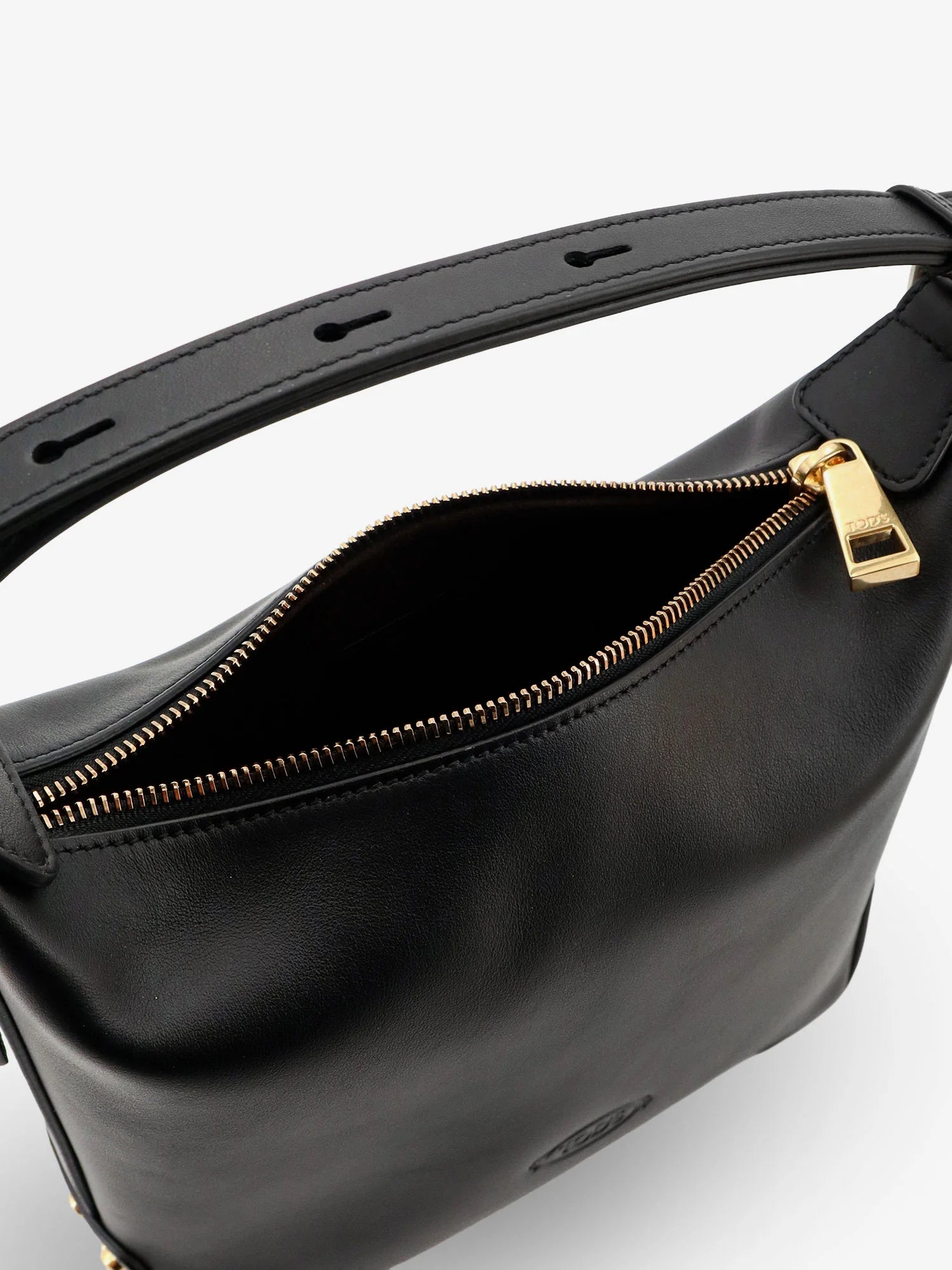 Metal Dots Leather Mini Bag