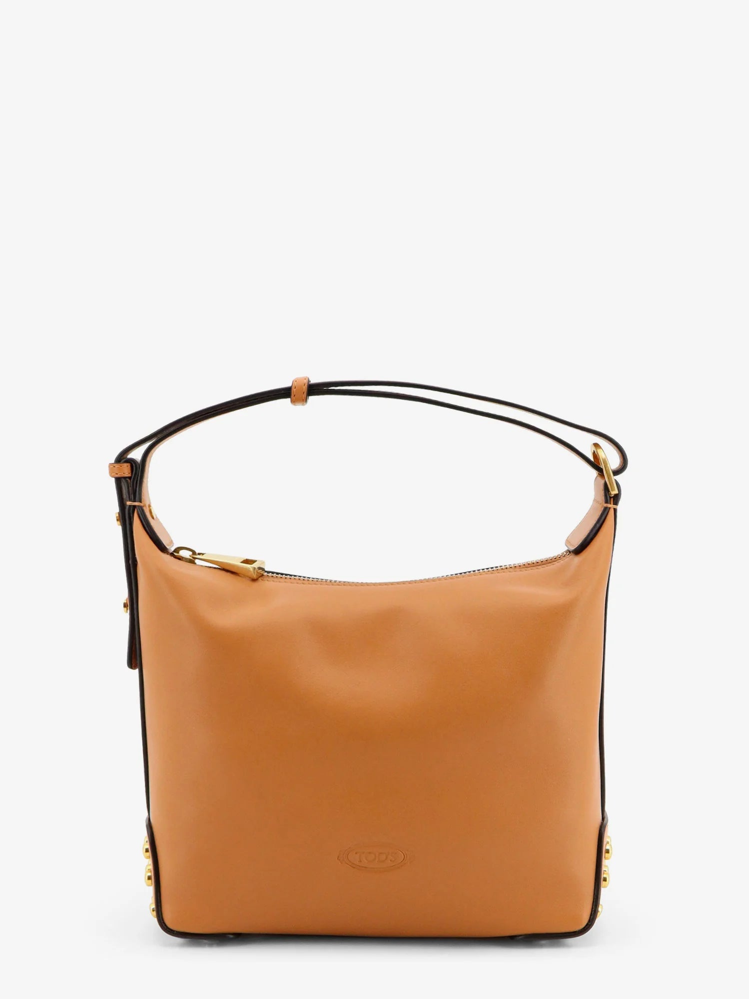 Metal Dots Leather Mini Bag