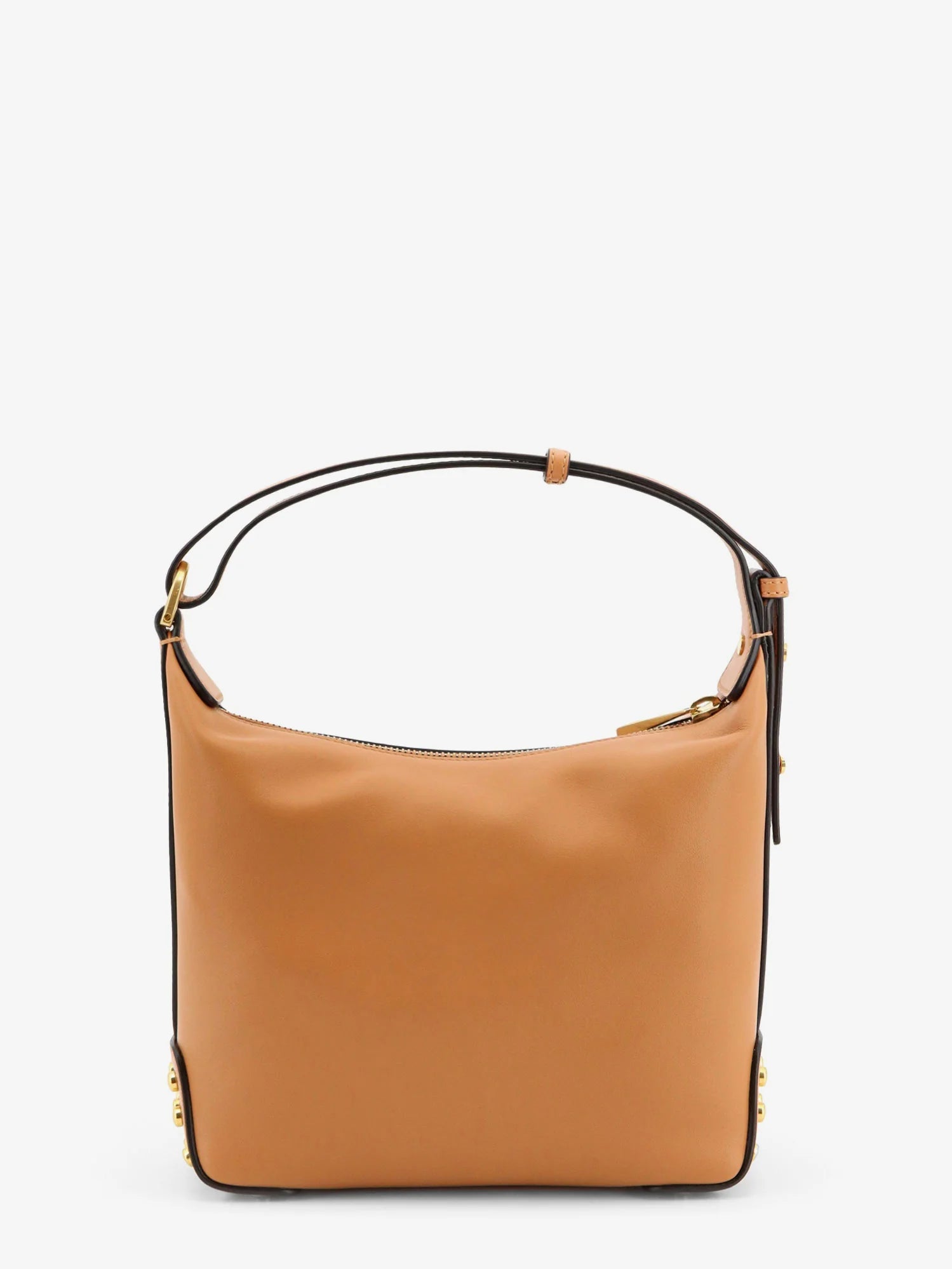 Metal Dots Leather Mini Bag