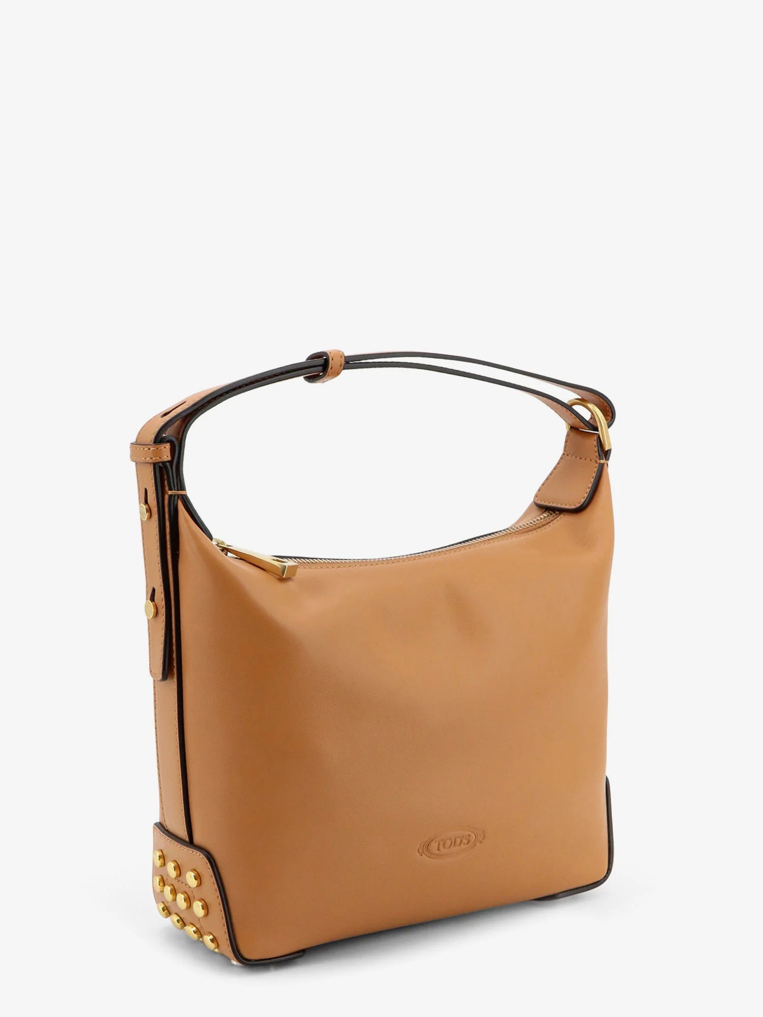Metal Dots Leather Mini Bag