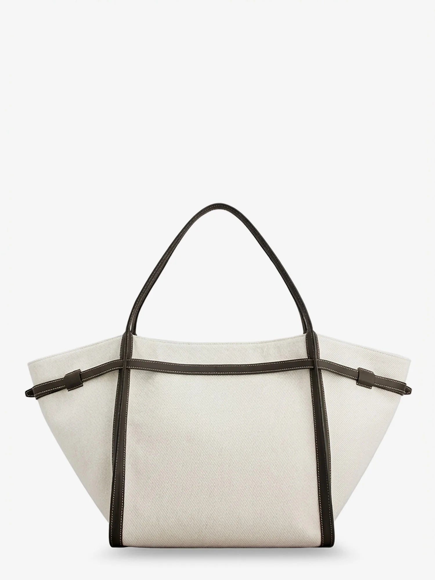 Tim canvas and leather Medium Shopping Bag
