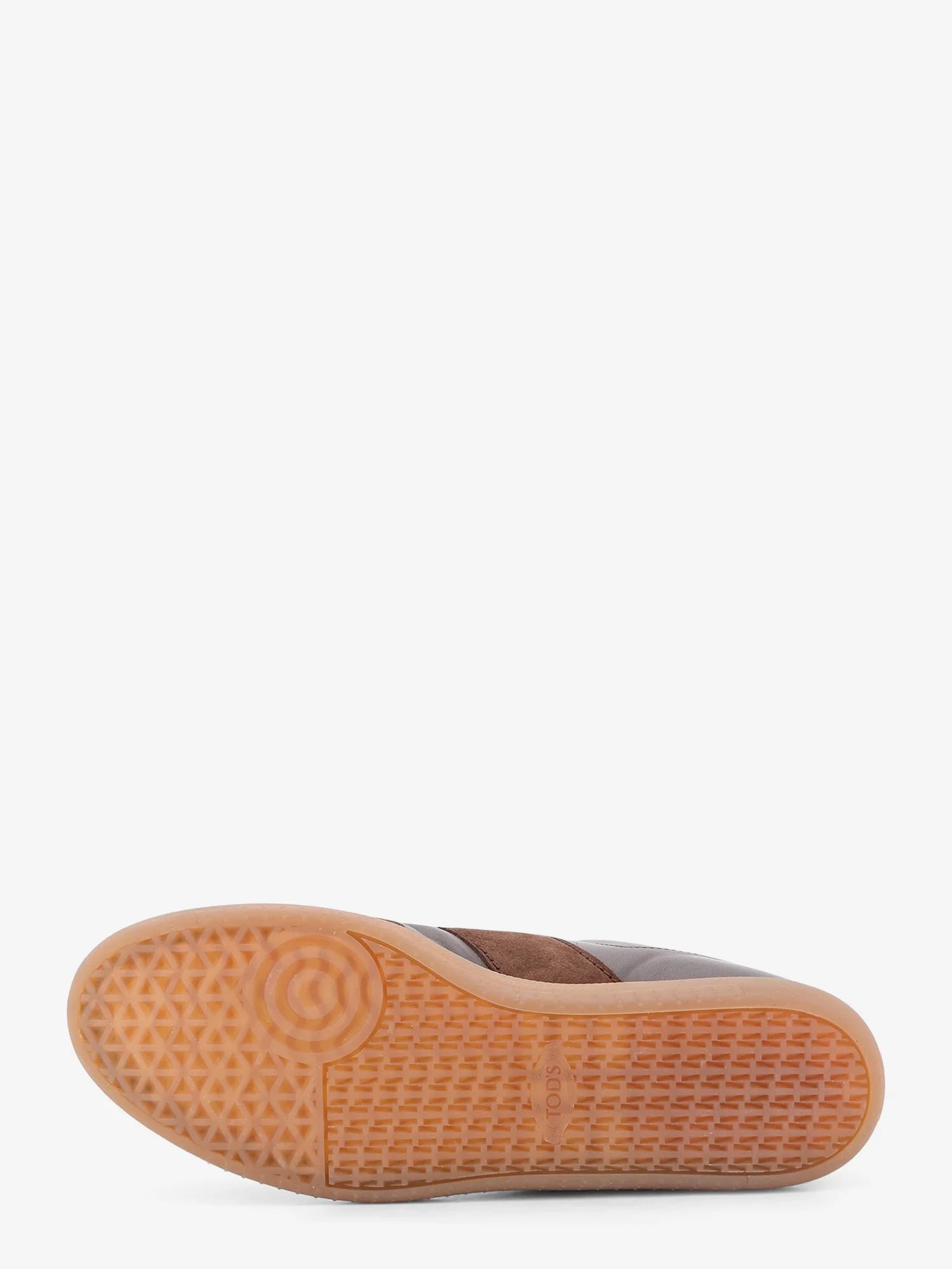 Allacciata Cassetta leather and suede sneakers