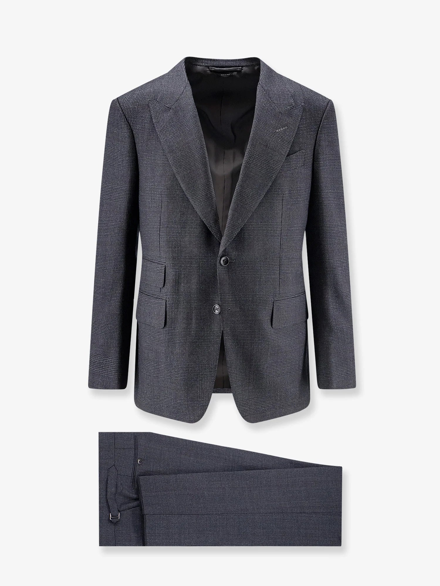 Single-breasted wool suit