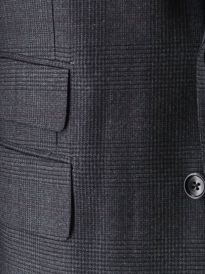 Single-breasted wool suit