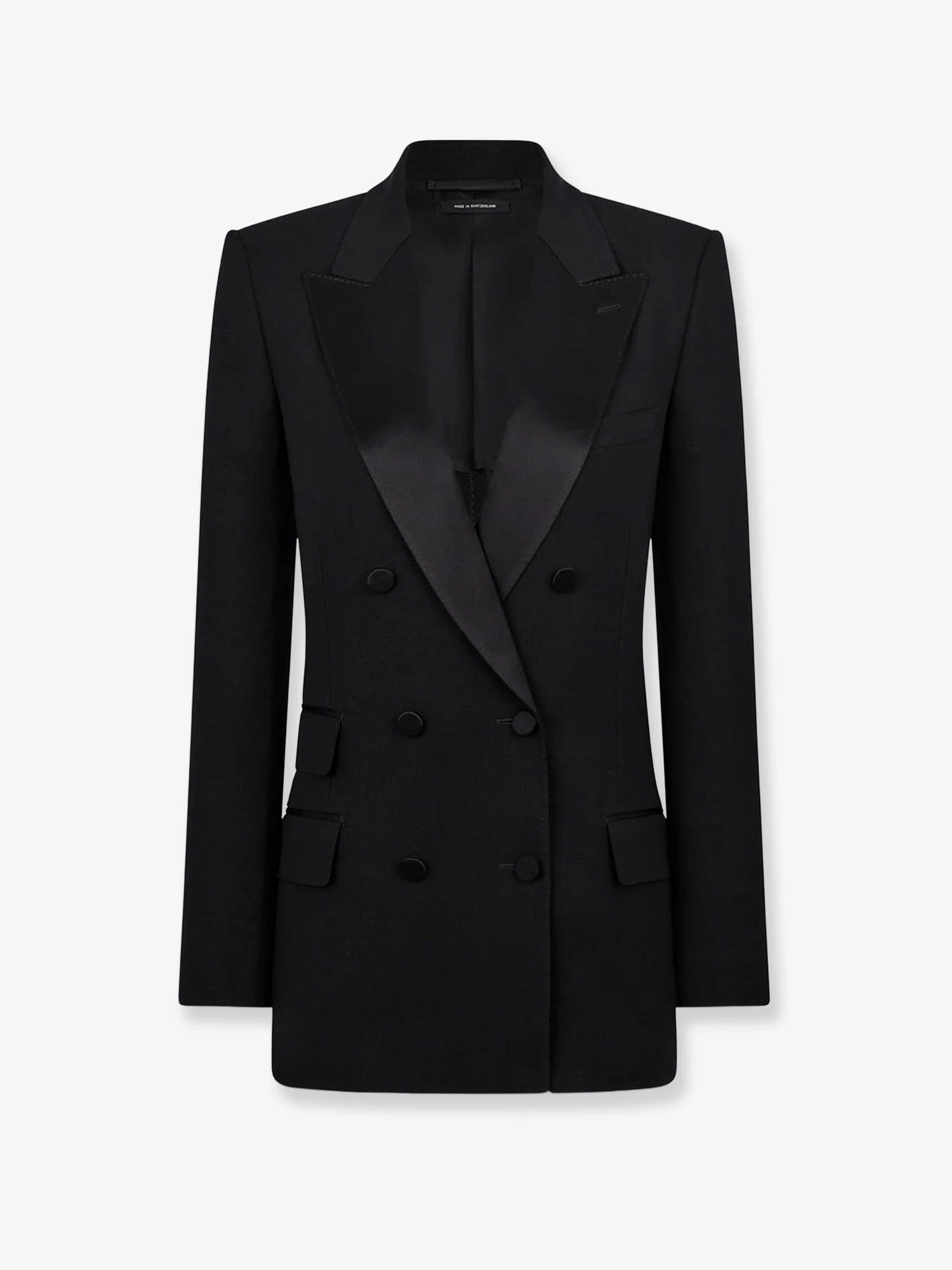 Wool Tuxedo Blazer