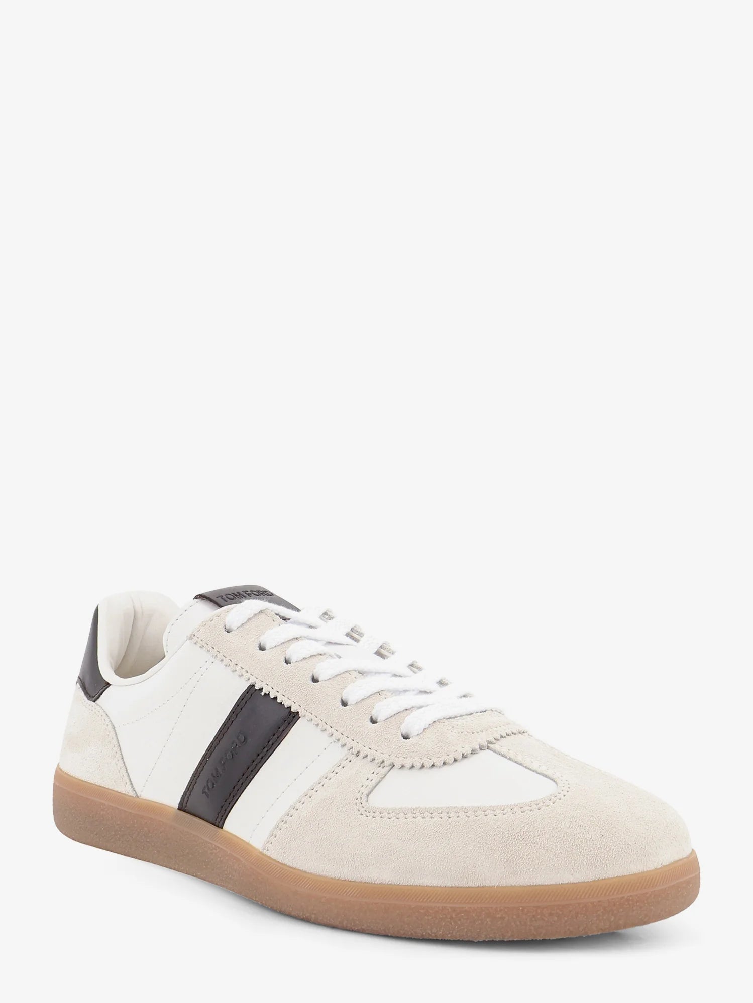 Archer suede and leather low-top sneakers