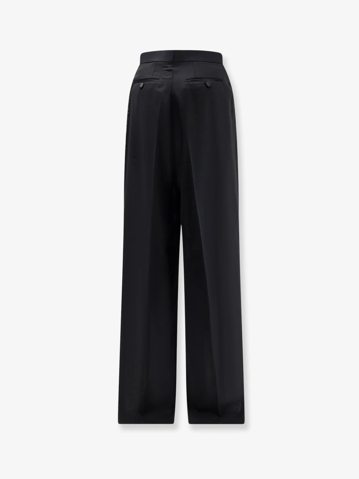 Light Wool Tuxedo Trousers